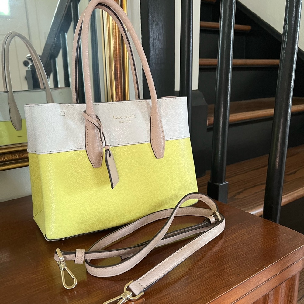 New Kate Spade Yellow Purse